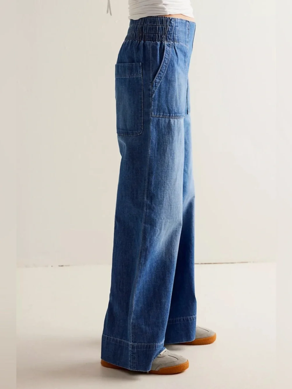 Free People wash leg